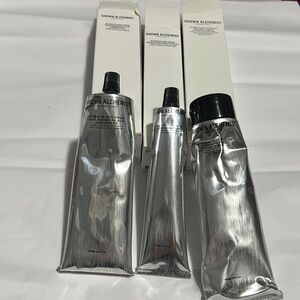 NIB Grown Alchemist Silver Intensive Hand Cream, Body Cream & Body Exfoliant
